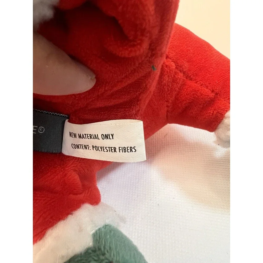Fringe Studio Dog Toy Christmas Dinosaur T-Rex Plush